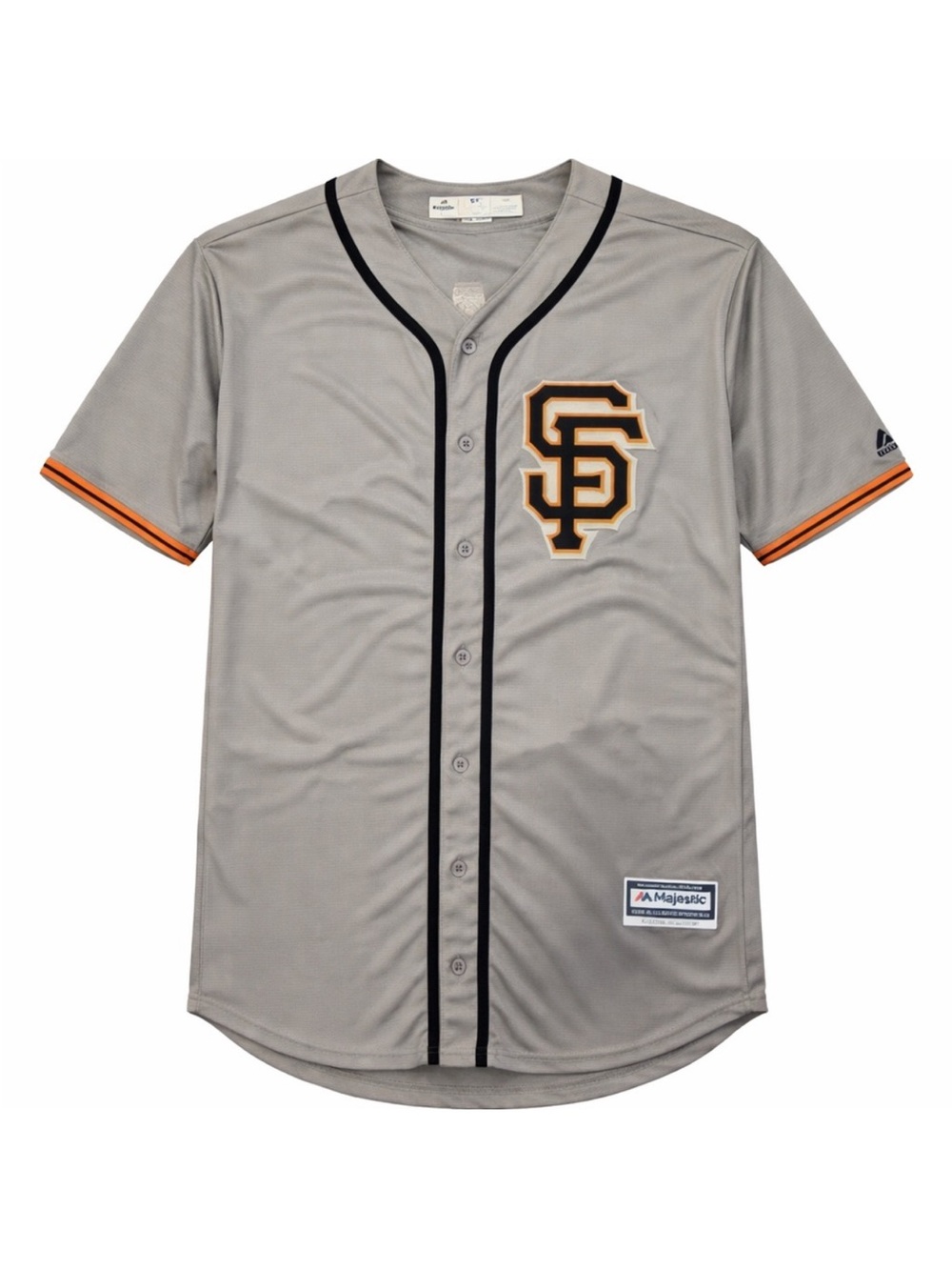 MADISON BUMGARNER SAN FRANCISCO GIANTS
MAJESTIC JERSEY COOLBASE GRAY